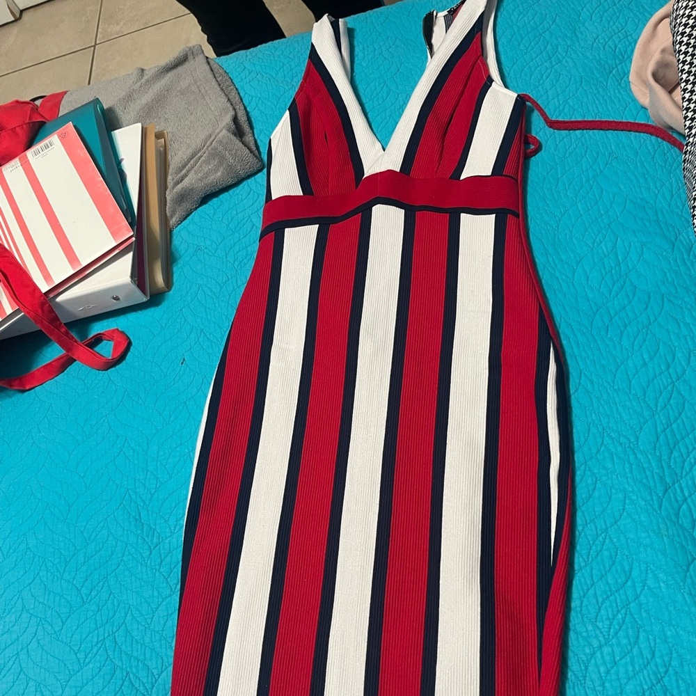 Red dress